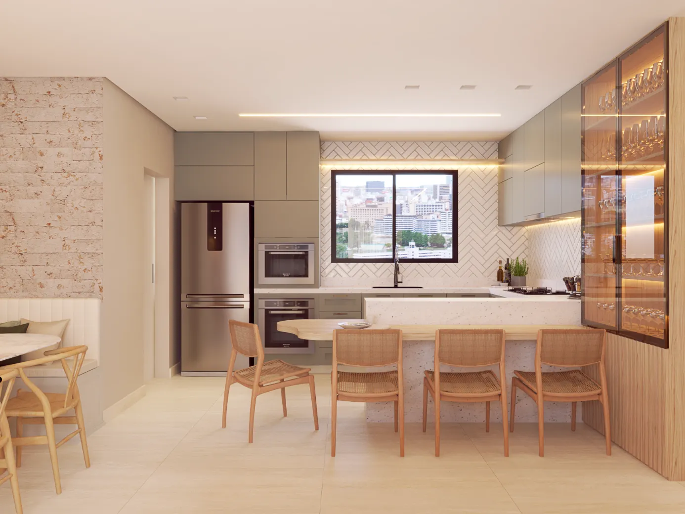 Civil Nobre - Sala e Cozinha - Cena 03 - REV00